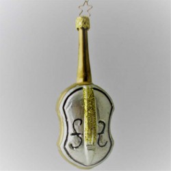 Geige Gold-Silber matt 12 cm