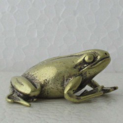 Frosch Messing Bronze mini...