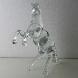 Pferd massiv Glas