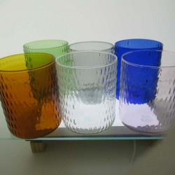 Gläser - 400ml 6 farben...
