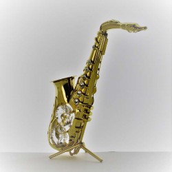 Saxophon mit Swarovski...