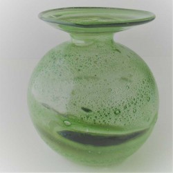 Glas Vase  A.Molnar  DE 1990