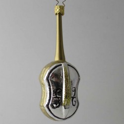 Geige Gold-Silber 12 cm