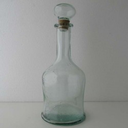 Flasche 0.9 Liter mit Glas...
